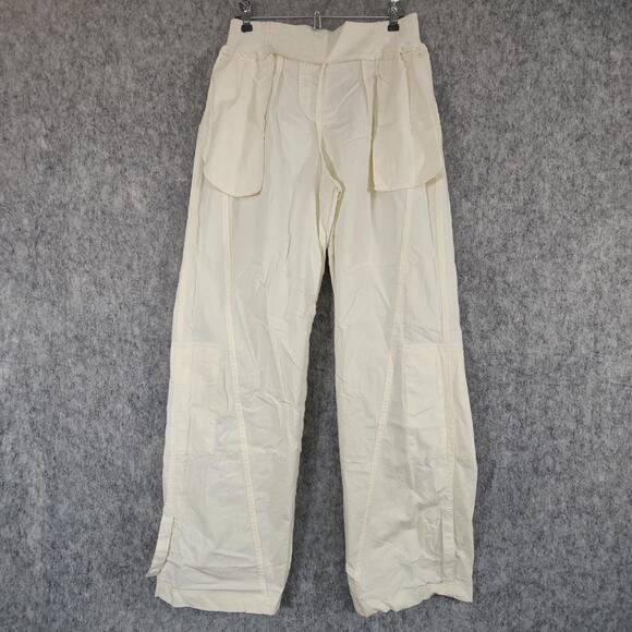 Wide Leg Pull up Comfortable Streetwear Relaxed Fit Casual Cargo Travel Pants - Picture 3 of 13